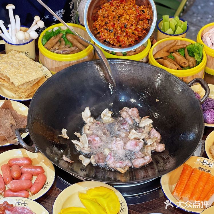 湘派火锅真心好吃‼️炒排骨原地封神