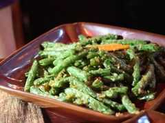 缅式虾酱炒四季豆-花马天堂云南餐厅 Lost Heaven(高邮路店)