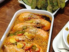 捞汁大虾-金刚山烧烤(中山路店)