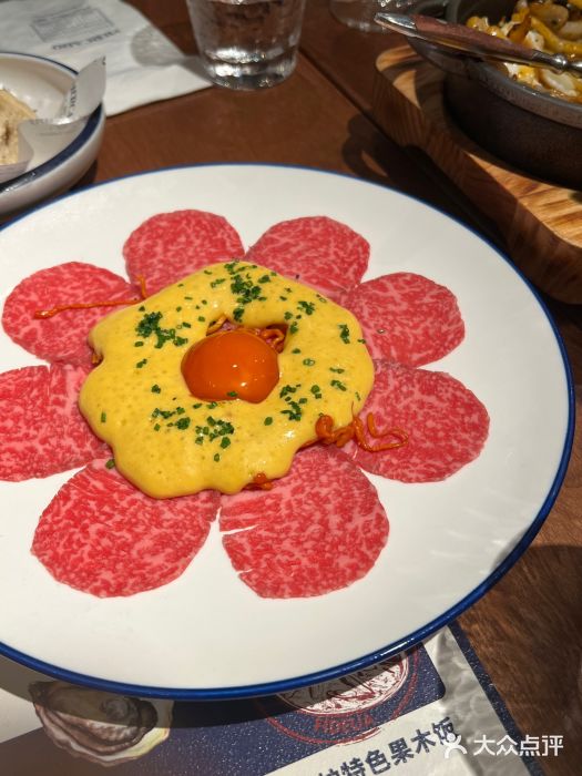 MERCADO 505 Gourmet Restaurant味增和牛薄片配红薯泥图片