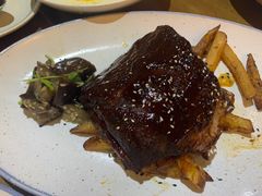 烧烤猪肋排伴烟熏茄子酱-FISH&POTATO Cō(地中海美食 万象城店)