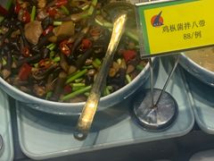 鸡纵菌拌八带-鹊华居·地道鲁菜·海鲜·融合味(大明湖店)