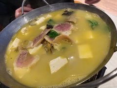 盐肉河蚌煲-丁老爷子苏香圆