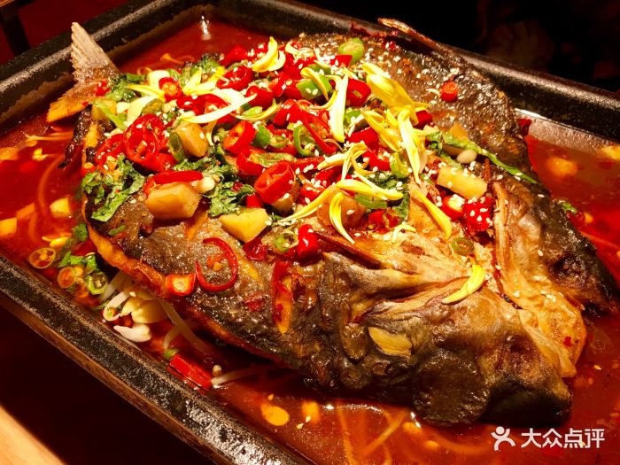 go辣の蛙(南京西路店)鲜椒紫苏烤鱼图片 - 第8张