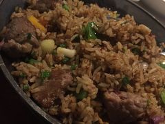 石锅孜然牛仔肉炒饭-绿茵阁(体育西分店)