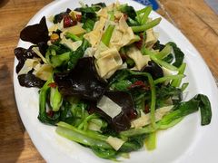 腐皮木耳鸡毛菜-海富荣·锅贴·陕菜家常菜(阳光城店)