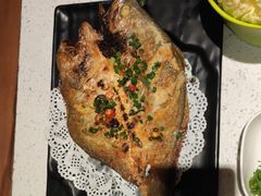 烤东海大黄鱼-九府羊·鲜羊火锅·烤串(新华路店)