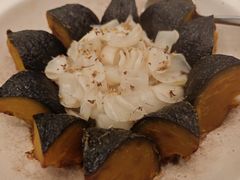 鲜百合桂花焗栗子南瓜-馨园villa融合菜(东山店)