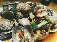 辣炒花蚬-丹东立强海鲜烧烤·牛B大串(星海店)