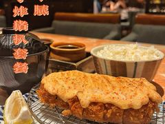 明太子炸猪排套餐-堂本家洋食别馆·炸猪排(中心城店)