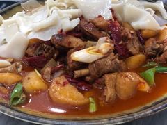 新疆大盘鸡-疆湖新疆拌面馆(望京店)