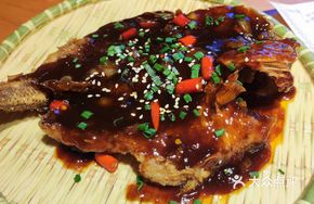 Sizzling Grilled Sea Bass