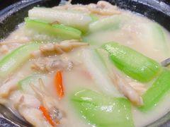 丝瓜老蛏煲-大厝宅海鲜馆