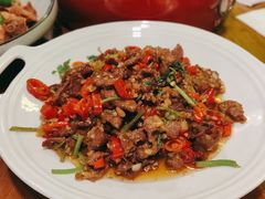小炒黄牛肉-湘里乡亲甲王二老店