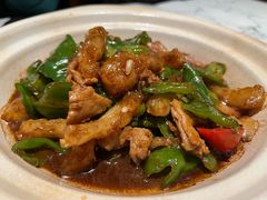 辣椒腩肉炒蹄筋-奉天小馆·非遗东北菜(济南万象城店)