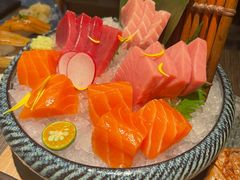 三文鱼腩刺身-炙柒Sekinana·精致日料(合生汇店)