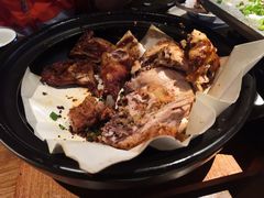 绿茶葱香烤鸡烤肉合拼-绿茶餐厅(乐峰广场店)