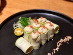西葫芦牛蒡卷-汝是素•文创素食馆(金月湾店)