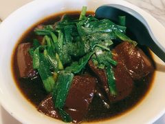 金蒜韭菜猪红-钟菜·粤菜点心·宴请(海上世界·汇港二期店)