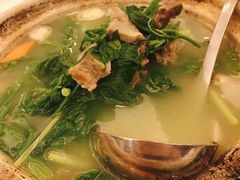 咸骨浓汤桑叶-广州酒家(文昌总店)