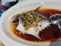 豆酱蒸白鲳鱼-79号渔船海鲜饭店(华强北店)