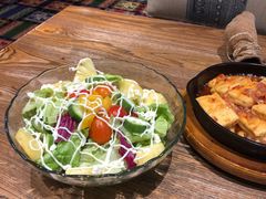 水果蔬菜沙拉-云海肴云南菜·蒸汽石锅鱼(北京良乡华冠店)