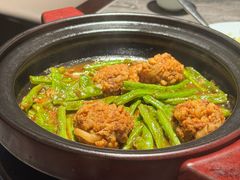 肉圆烧四季豆-平山宴(瘦西湖店)