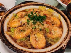 蒜蓉粉丝炯大虾-江南村酒家