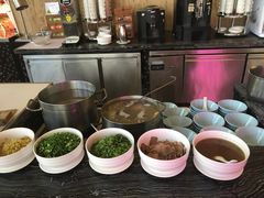 自助调料区-佰园全日西餐厅-厦门佰翔软件园酒店