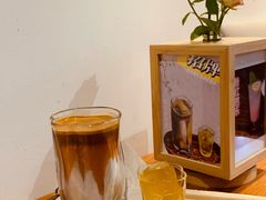 红豆沙冰拿铁-Line 咖啡(石厦花园店)