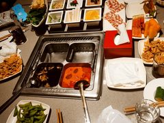 自助取餐区-海底捞火锅(河东万达广场店)