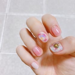 -复古绿·少女主题美甲美睫