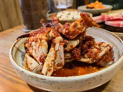 月梅酱辣蟹-草家酱蟹炭火烤肉店(珲春南路一店)