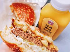 意面芝士汁汁厚作牛肉汉堡-肯德基(余杭禹航店)