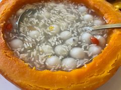 南瓜酒酿圆子-玫瑰厅上海菜(兴国路店)
