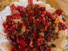 辣子鸡-天天向上素食餐厅(五台山店)
