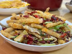 干煸藕丝刁子鱼-湖锦酒楼·32年地道湖北菜(光谷店)