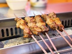 徐州非遗小山羊肉白串-古彭7只羊·鲜羊肉串·龙虾烧烤(玄武墨香路店)