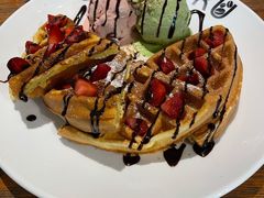 水果冰淇淋松饼-旧雨咖啡·CoffeeFORU(黄村奥体店)