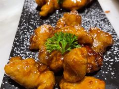雪花糖醋里脊-绿茶餐厅(华发商都店)