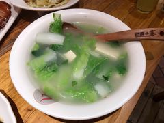 小白菜豆腐汤-老滇山寨•云南特色菜•地方菜•民族风情歌舞表演(金碧店)