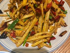 干煸藕丝-静一餐厅·湖北菜(前门创始店)