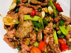 小炒黄牛肉-山丹丹西北菜(金贸大厦店)