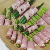 早餐打卡～培根卷