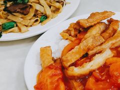 番茄猪扒饭-好好滋味茶餐厅