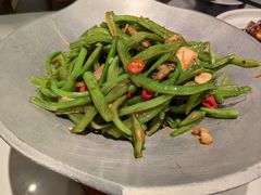 小炒扁豆-绿茶餐厅(滨海万达广场店)