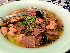 麻香鸭血猪大肠-绿茶餐厅(布吉万象汇店)