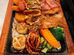 荧光鱿鱼铁板什扒餐-翠华餐厅(德基广场店)