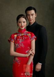 -藤薰定制中式嫁衣礼服旗袍店