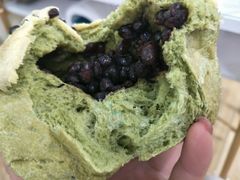 日式抹茶蜜豆包-啊噗吐呦现场烘焙(麦凯乐店)